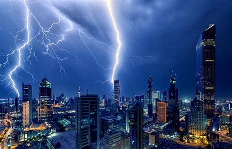 Lightning City Wallpapers - Top Free Lightning City Backgrounds ...