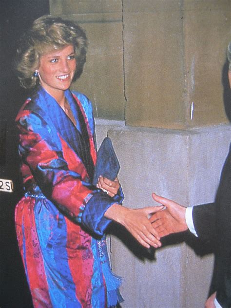 March 19, 1985: Princess Diana at a reception at Lancaster House held ...