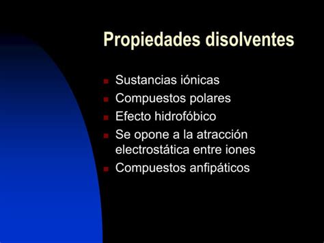 Datos Y Precisiones Acerca Del Agua Líquido Vital Ppt