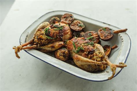 Stuffed roast partridge recipe