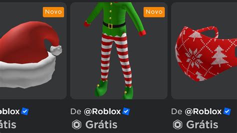 RAPIDO NOVOS ITENS GRÁTIS É ROBUX de NATAL TEMPO LIMITADO no ROBLOX