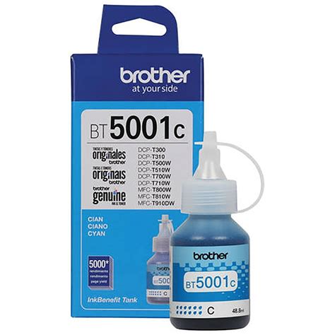 BOTELLA DE TINTA BROTHER BT5001 48 8ML Cyan Cover Company