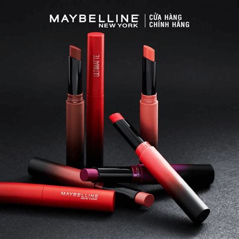 Son Lì Maybelline Sensational Ultimatte Mịn Môi Siêu Mượt Siêu Nhẹ