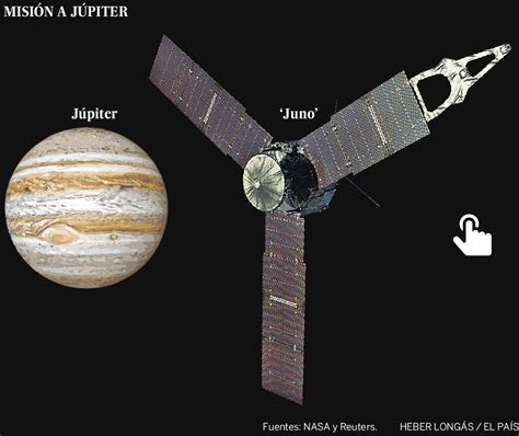 La Sonda Espacial ‘juno Llega A Júpiter Tras Cinco Años De Viaje