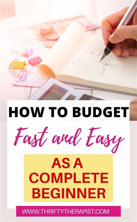 How To Make A Budget For Beginners 5 Easy Steps Monthly Budget