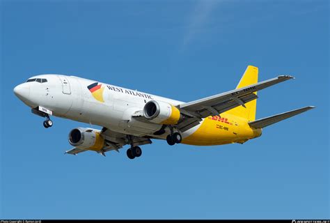 EC NMK DHL Aviation Boeing 737 406 SF Photo By Ramon Jordi ID