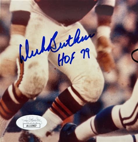 Lot Detail Johnny Unitas And Dick Butkus Signed Ltd Ed 8 X 10 Photo