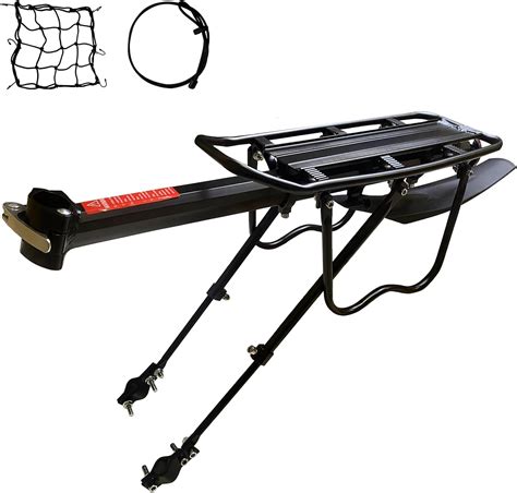 Rear Bike Rack 110 Lbs Bicycle Cargo Rack With Fender