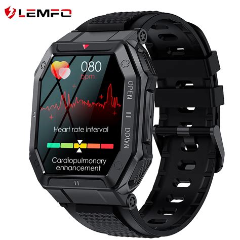 Lemfo Smart Watch Band Strap 44mm 40mm Slicone Steel Belt Straps