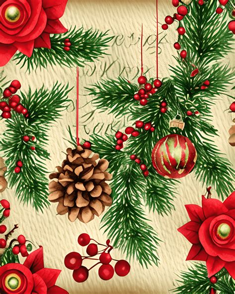 Christmas Scrapbook Paper Dodi Nadeen