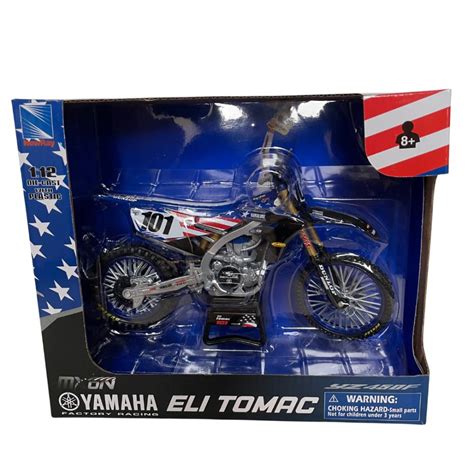 Scale Model Moto Eli Tomac NO 101 Yamaha YZF 450 Toy MoDEL 58423 New