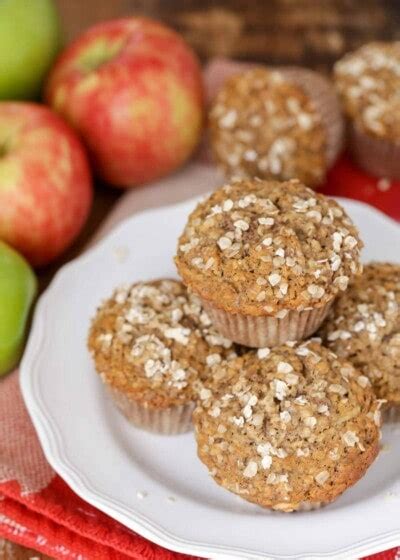 Healthy Apple Bran Muffins Lil Luna