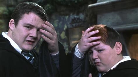 Harry And Ron Fools Malfoy By Turning Into Crabbe And Goyle Harry Potter