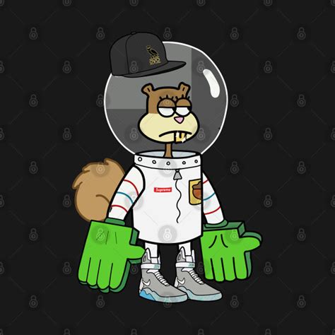 Sandy Cheeks Spongebob Squarepants Dripped Out Spongebob T Shirt