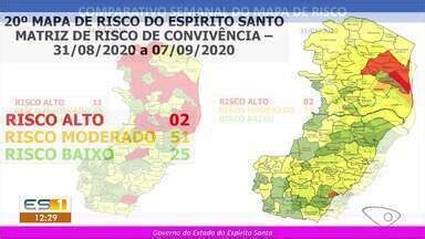 Gazeta Meio Dia ES tem duas cidades risco alto de contaminação