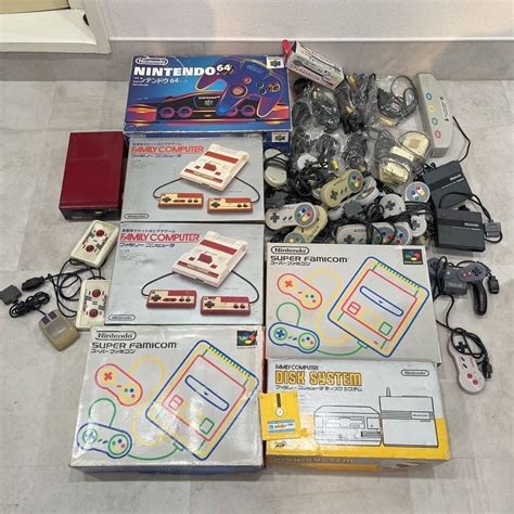 【傷や汚れあり】任天堂 ファミコン スーパーファミコン ディスクシステム N64 コントローラー まとめての落札情報詳細 ヤフオク落札価格