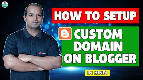 How To Setup Custom Domain On Blogger How To Add Custom Domain To