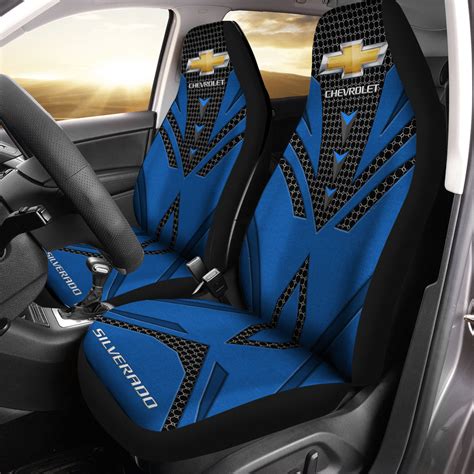 Chevrolet Silverado Car Seat Cover Set Of 2 Trendyheat