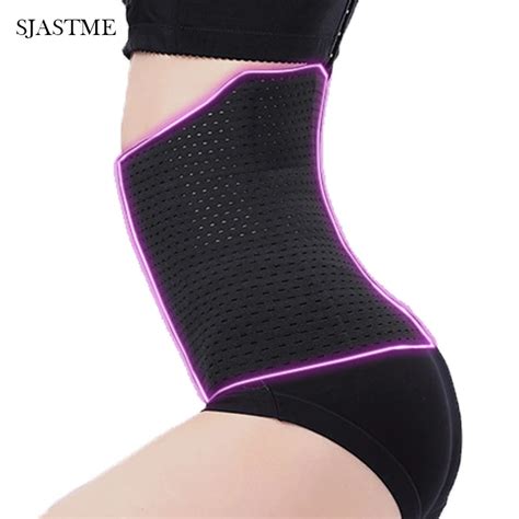 Sjastme Women Waist Trainer Slimming Belt Waist Cincher Trimmer Body Shaper Girdle Tummy Control