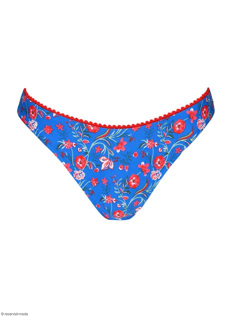 Bas maillot de bain taille basse échancré Java Réservoir Mode Lingerie Femme et Homme