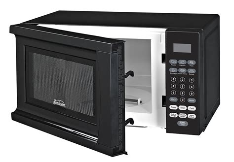 Sunbeam Sgs90701b B 07 Cubic Foot Microwave Oven Black N2 Free Image Download