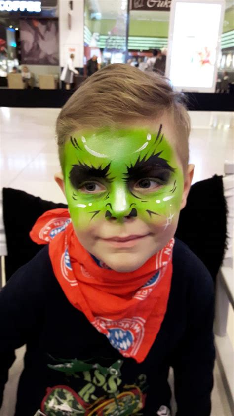 Hulk Face Paint Body Painting Face Painting Carnival Face Paint