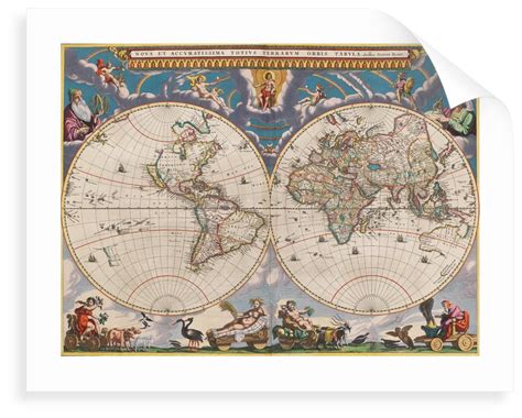 Le Grand Atlas Ou Cosmographie Blauiane Posters Prints By Joan Blaeu