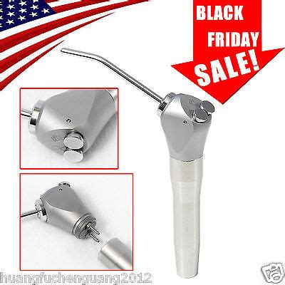 Dental 3 Way Air Water Syringe Handpiece Gun Spray 2 Nozzles Tips Tube