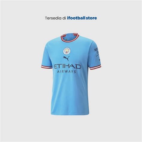 Jual Jersey Pria Puma Mcfc Home Jersey Replica Original