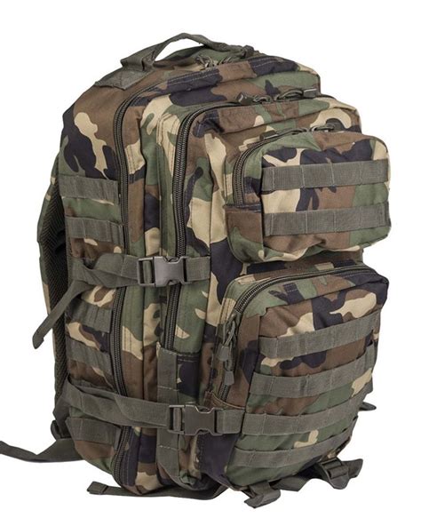 Sac Dos Mil Tec Us Assault L Woodland Armeca Vpc