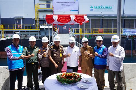 Pln Ip Bikin Terangt Maluku Nyalakan Listrik Sebesar Mega Watt Dari