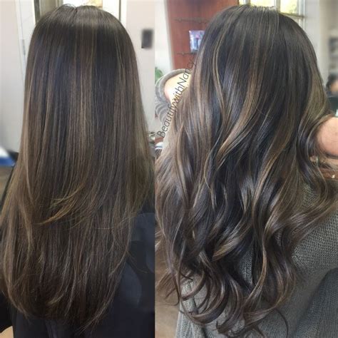 Pin By Mila On Brown Hair Goalsssss Black Hair Balayage Brown Hair