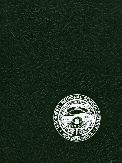 1975 Yearbook From Wachusett Regional High School From Holden