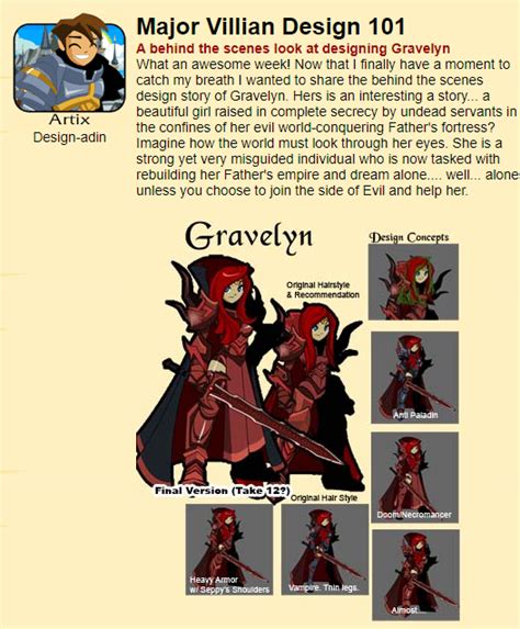 Gravelyn Concept Art From An Old Design Notes Post Raqw