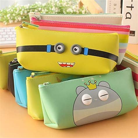 Printed Multicolor Silicone Pencil Pouch For Personal Zipper At Rs