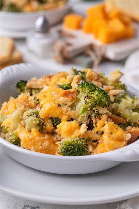 Cheddars Broccoli Cheese Casserole Made With 4 Ingredients Recipe Broccoli Cheese Casserole