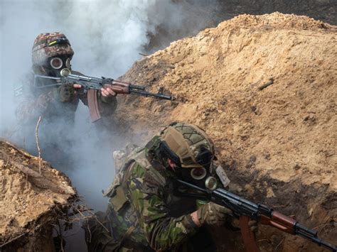 Russia Is Using Chemical Weapons Against Ukrainian Troops To Create