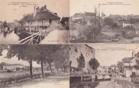 Lot De Cartes Postales Anciennes Postcards Marnay Haute Sa Ne Eur