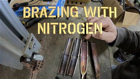 Brazing With A Nitrogen Flow YouTube