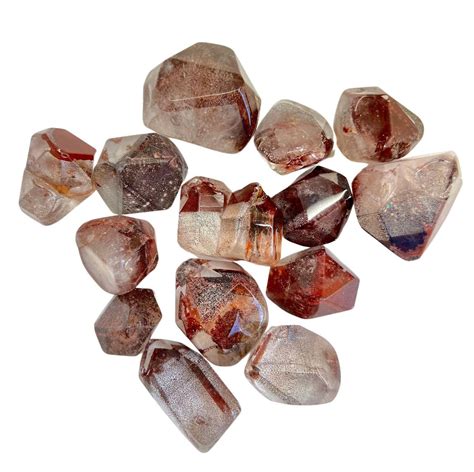 Red Phantom Quartz Tumbled Point | New Moon Beginnings