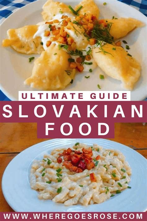 The Best Food And Restaurants In Bratislava Slovakia Slovakian Food