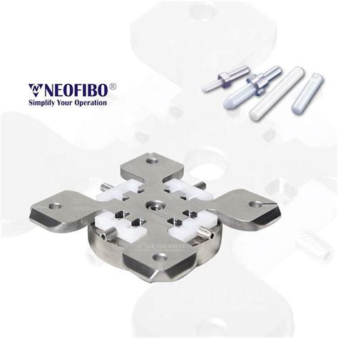 Neofibo D200 Upc 8 Mtrj Jig Ceramic Ferrule Holder Connector Fiber