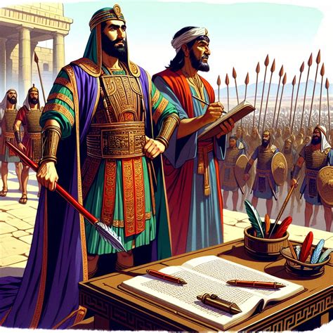 2 Samuel 816 Artwork Bible Art