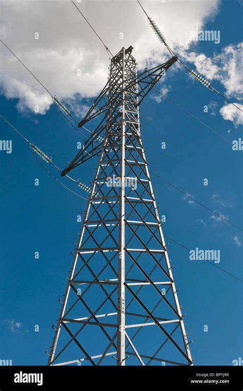 High Tension Electricity Pylon Hi Res Stock Photography And Images Alamy