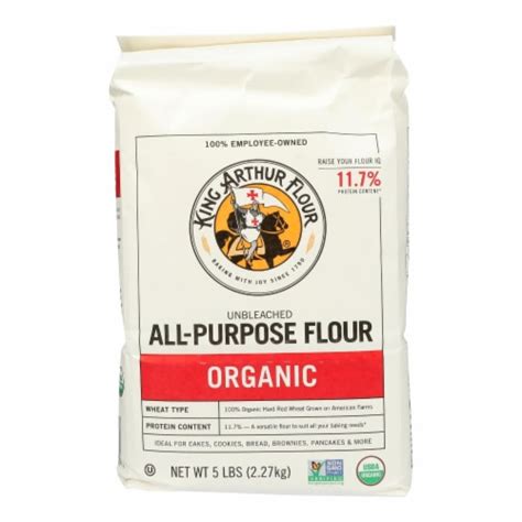 King Arthur All Purpose Organic Unbleached Flour Lbs Case Of