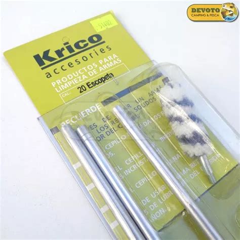 Krico Kit Limpieza Baqueta Escopeta Calibre 20 Acero Inox En Venta En