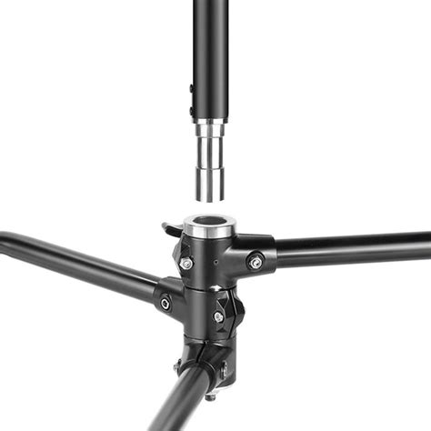 Black Heavy Duty Photographic C Stand Stand Only Max Load 10kg Hypop