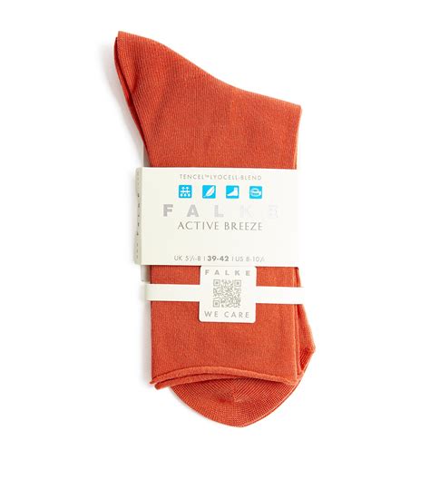 Womens Falke Orange Active Breeze Ankle Socks Harrods Uk