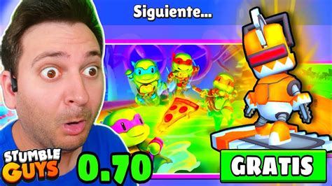 Nueva Actu En Stumble Guys Nuevo Block Dash Tortugas