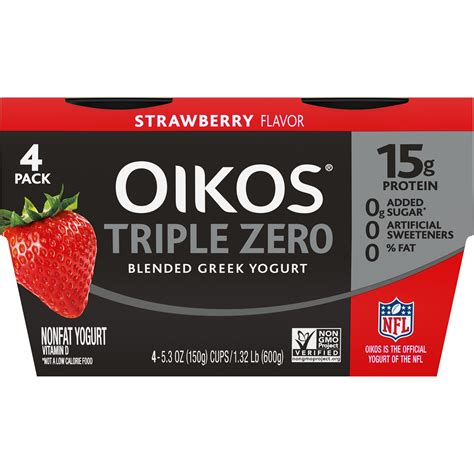 Oikos Greek Yogurt Nutrition Strawberry Besto Blog